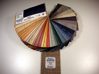 Linoleum-Farbfächer
